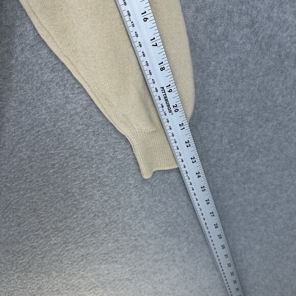 Vintage Pringle Scotland Argyle Sweater 100% Lambswool Men's Medium Cream - Picture 7 of 14